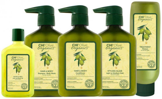 CHI Olive Organics Hair and Body Conditioner - Кондиционер для волос и тела с оливой - 1