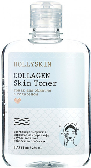 Hollyskin Collagen Skin Toner - Тоник для лица с коллагеном - 1