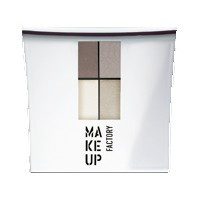 Makeup Factory Eye Color - Набор теней для век 4-цветный+футляр для теней