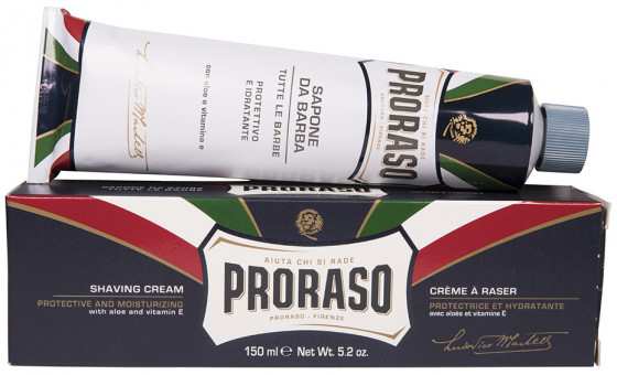 Proraso Blue Line Shaving Cream - Защитный крем после бритья - 1