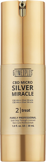 GlyMed Plus CBD Micro Silver Miracle - Увлажняющий крем для очень чувствительной кожи с микросеребром и канабидиолом