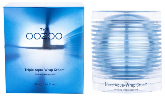 The Oozoo Triple Aqua-Wrap Cream - Тонизирующий крем для интенсивного увлажнения кожи лица