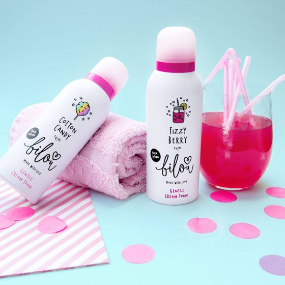 Bilou Fizzy Berry Cream Foam - Лосьон-пенка для тела "Игристые ягоды" - 3