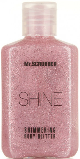 Mr.Scrubber Shine Shimmering Body Glitter "Shine Pink" - Глиттер для тела