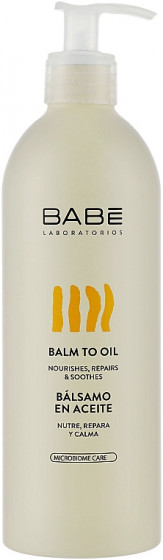 Babe Laboratorios Body Line Balm To Oil - Эмолиент-трансформер "Бальзам-масло" для тела