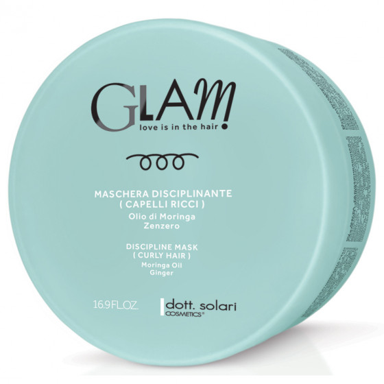 Dott. Solari Glam Discipline Mask Curly Hair - Маска дисциплинирующая для вьющихся волос
