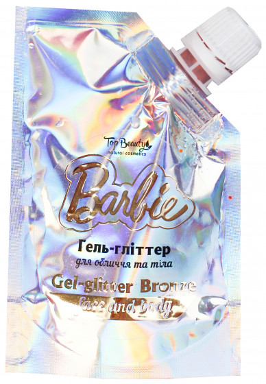 Top Beauty Barbie Gel-glitter for Face & Body - Гель-глиттер для лица и тела