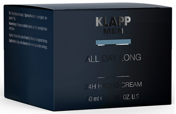 Klapp Men All Day Long - 24h Hydro Emulsion - Гидрокрем для лица - 1