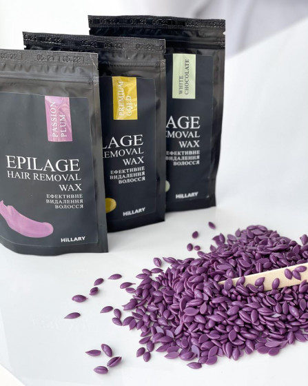 Hillary Epilage Passion Plum - Гранулы для эпиляции - 3