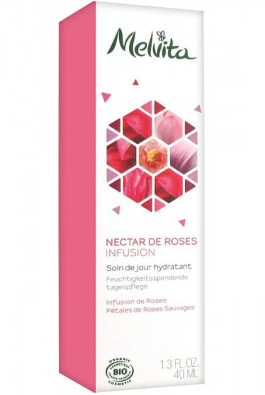 Melvita Nectar De Rose Hydrating Day Cream - Увлажняющий дневной крем "Розовый нектар" - 1