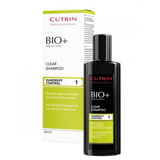 Cutrin BIO+ Clear Shampoo - Шампунь против перхоти для нормальных и окрашенных волос