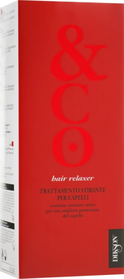 Dikson & Co Hair Relaxer - Двухфазная процедура для холодного выпрямления волос - 2