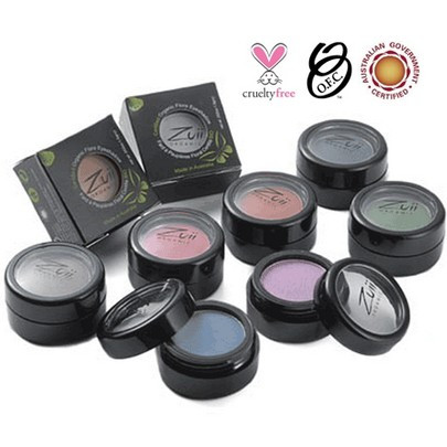 Zuii Organic Flora Eyeshadow - Тени для век (Черный бриллиант) - 1