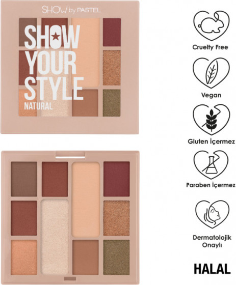 Pastel Show Your Style Eyeshadow Palette - Палетка теней для век - 2