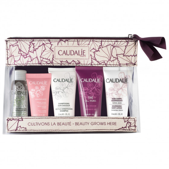 Caudalie Travel Set - Набор для путешествий "Европейский секрет ухода"