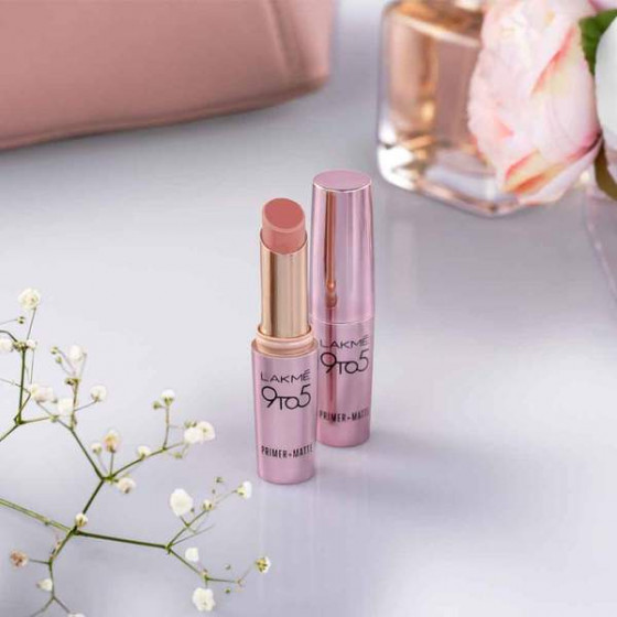 Lakme India 9 to 5 Primer Matte Lipstick - Матовая помада для губ - 2