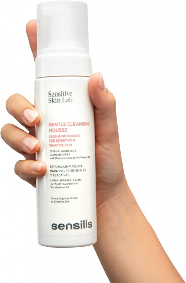 Sensilis Gentle Cleansing Mousse - Мягкий очищающий мусс - 3