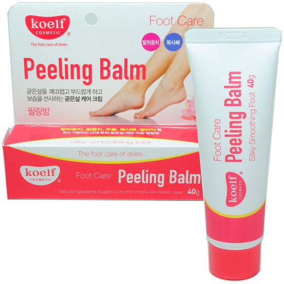 Petitfee & Koelf Peeling Balm - Пилинг-бальзам для грубой кожи ног, рук и локтей - 3