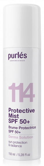 Purles 114 Protective Mist SPF 50+ - Увлажняющий солнцезащитный спрей