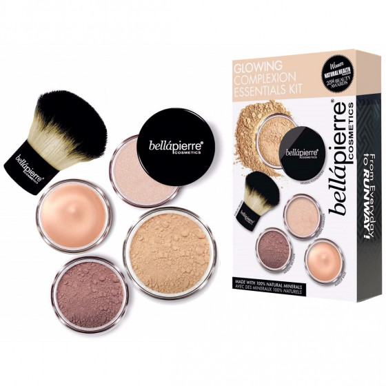 Bellapierre Glowing Complexion Essentials Kit - Набор для макияжа с эффектом сияния кожи Medium