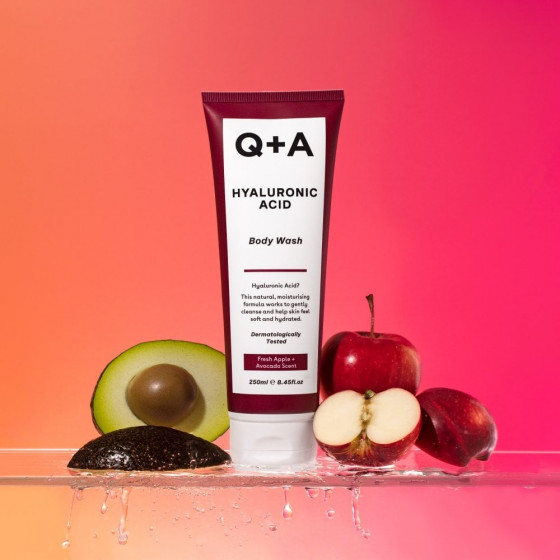 Q+A Hyaluronic Acid Body Wash - Очищающий гель для тела с гиалуроновой кислотой - 6