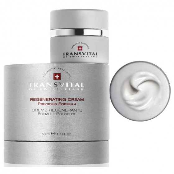 Transvital Regenerating Cream Precious Formula - Регенерирующий питательный крем для кожи лица - 1