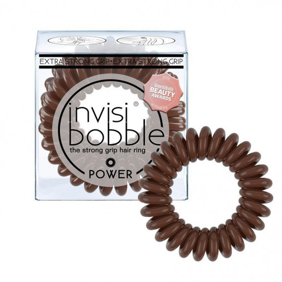 Invisibobble Power Pretzel Brown - Резинки для волос экстра-сильной фиксации