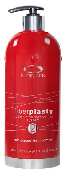 Kerarganic Fiberplasty Cationic Straightening System Step 2 - Катионный выпрямитель