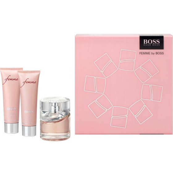 Hugo Boss Femme - Подарочный набор (EDP50+B/L50+S/G50)