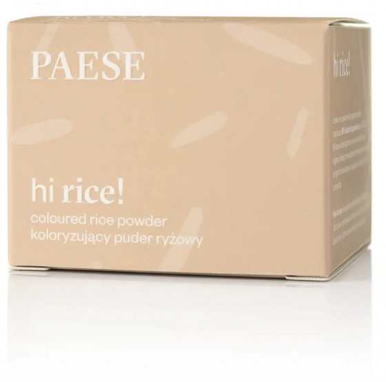 Paese Hi Rice Loose Powder - Рассыпчатая тонирующая рисовая пудра для лица - 2