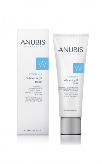 Anubis Shining Line Whitening K Mask - Осветляющая маска