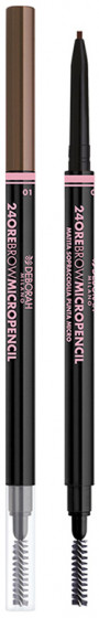 Deborah Mikropensil Eyebrow Pencil - Стойкий косметический карандаш для бровей - 2