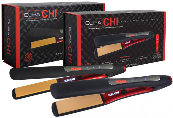 CHI Dura 1 Ceramic and Titanium Infused Hairstyling Iron - Профессиональный утюжок для волос - 3
