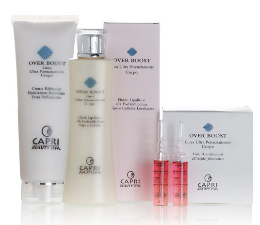 Capri Beauty Line Over Boost Hyaluronic Acid Revitalizing Phials - Ампульный концентрат гиалуроновой кислоты для тела - 1