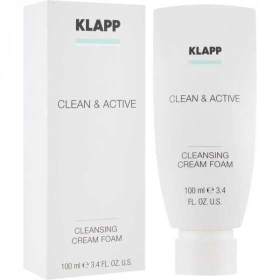 Klapp Clean & Active cleansing Cream Foam - Базовая очищающая крем-пенка - 1