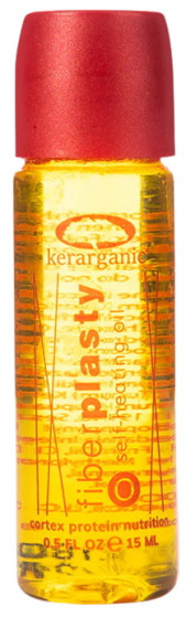 Kerarganic Fiberplasty Self Heating Oil - Ампула для наполнения кортекса с эффектом разогрева