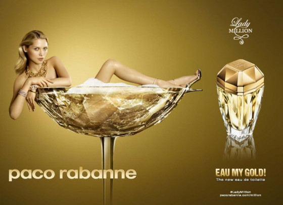 Paco Rabanne Lady Million Eau My Gold - Туалетная вода (тестер) - 1