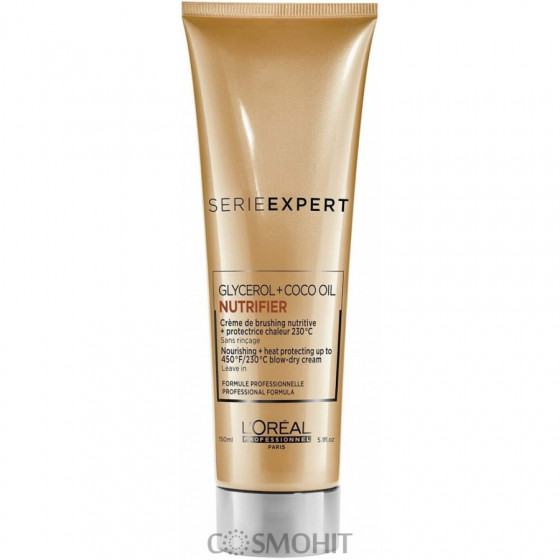 L'Oreal Professionnel Nutrifier Blow Dry Cream - Термозащитный крем для питания сухих волос