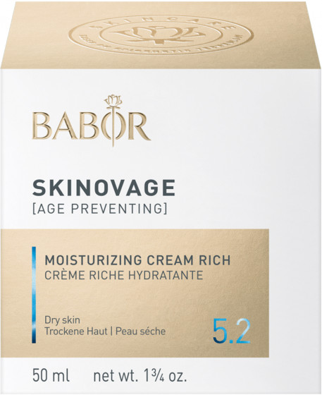 Babor Skinovage Moisturizing Cream Rich - Увлажняющий и питательный крем для лица - 1