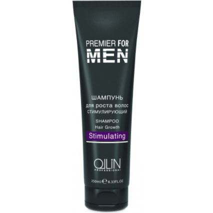 OLLIN Premier For Men Shampoo Hair Growth Stimulating - Мужской стимулирующий шампунь для роста волос