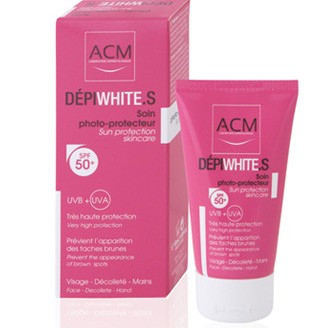 ACM Depiwhite.S SPF 50+ - Солнцезащитный уход за кожей при гиперпигментации