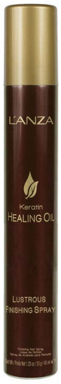 L'anza Keratin Healing Oil Lustrous Finishing Spray - Лак с кератиновым эликсиром для сияния волос