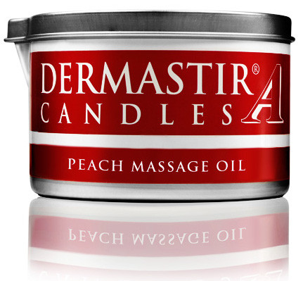 Dermastir Massage Candle Oil Peach -  Массажная свеча Персик - 2