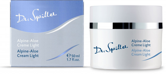 Dr. Spiller Alpine-Aloe Cream Light - Легкий крем с экстрактом альпийского алое - 2