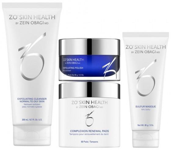 Zein Obagi ZO Skin Health Complexion Clearing Program - Набор для ухода за кожей с акне