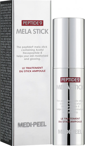 Medi Peel Peptide 9 Mela Stick - Осветляющий антивозрастной стик для лица с пептидами - 2