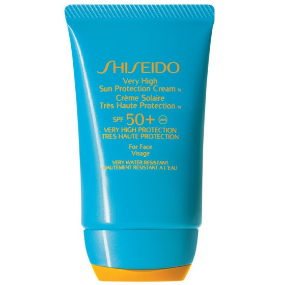 Shiseido Very High Sun Protection Cream N - Крем солнцезащитный для лица водостойкий SPF 50+