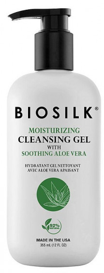 BioSilk Moisturising Cleansing Gel with Soothing Aloe Vera - Увлажняющий очищающий гель для рук "Алоэ вера"