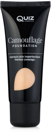 Quiz Cosmetics Camouflage Foundation - Маскирующий тональный крем