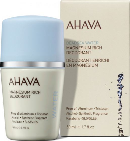 Ahava Dead Sea Water Roll-On Mineral Deodorant - Минеральный роликовый дезодорант